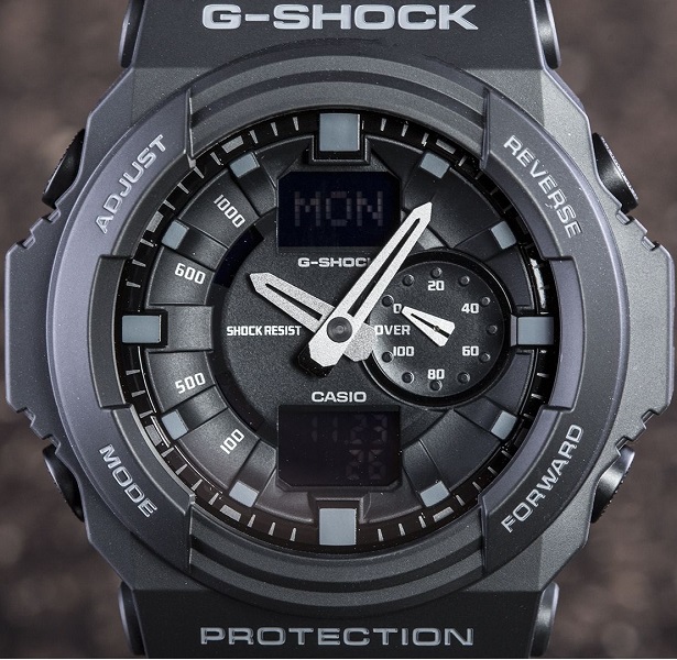 Casio GShock GA1501A GA1501ADR MILITARY GStealth Watch Black